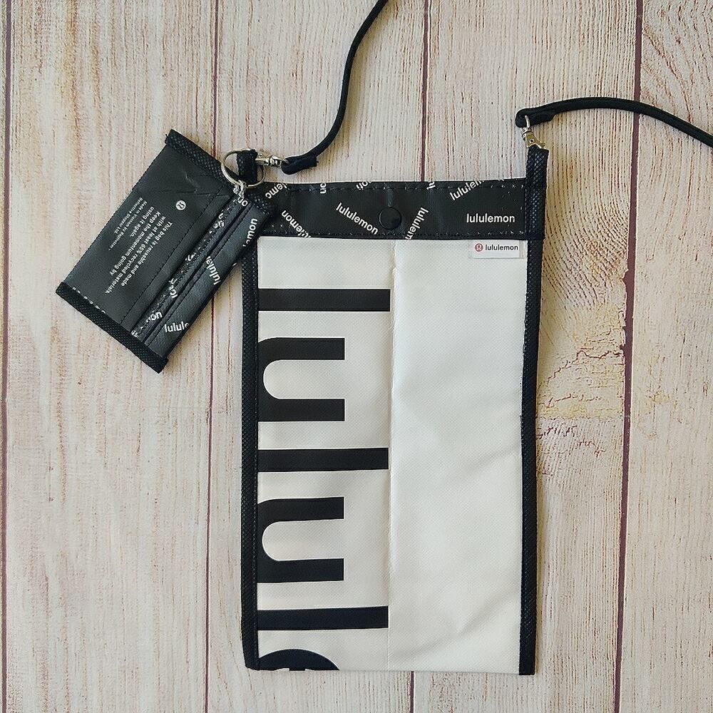 Lululemon handmade crossbody phoneโholder with cardโholder